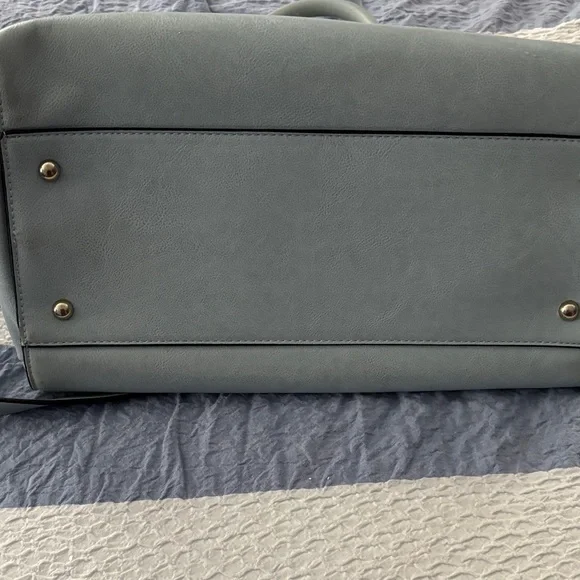 The Limited Slate Blue Satchel - Picture 7 of 8